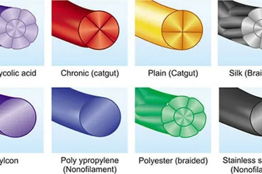انواع جنس بخیه